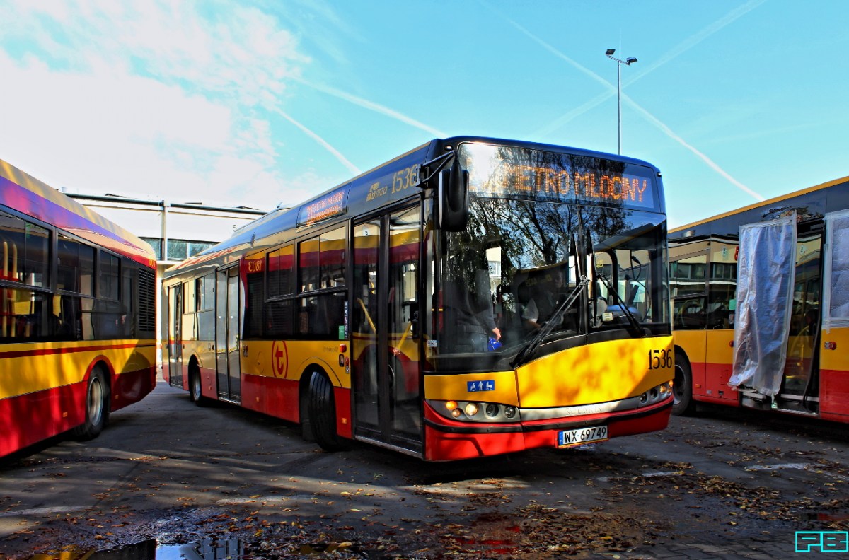 1536
Na trasę. 
A dzielnego Szofera pozdrawiamy. ;)
Słowa kluczowe: SU12 1536 ZajezdniaStalowa 2019