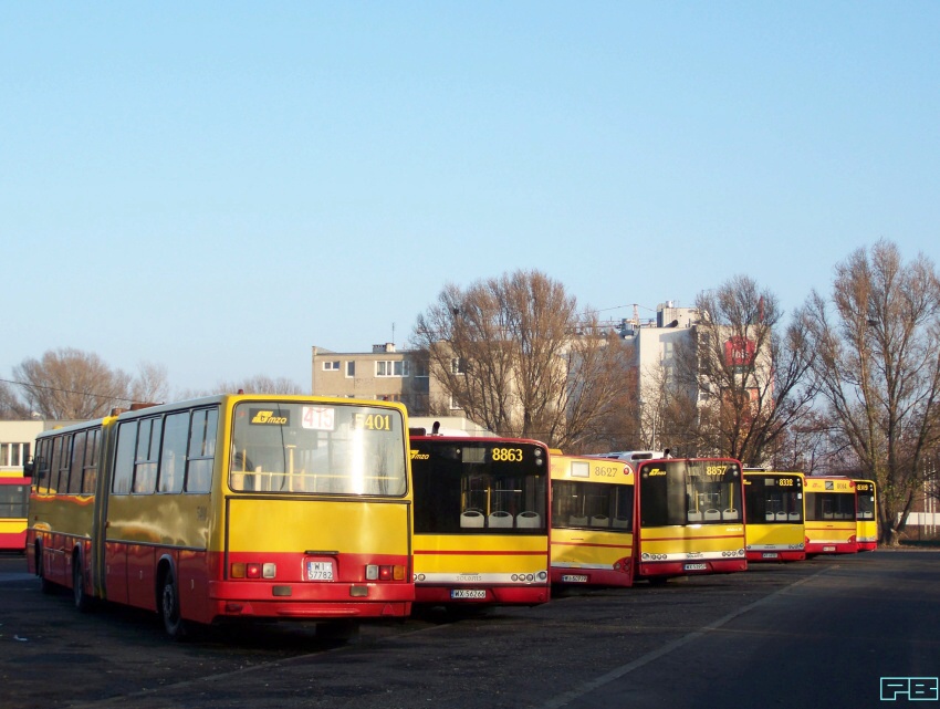 5401
Niestety, jedyny bizon "po nowemu" został właśnie wystawiony na "sprzedaż"...
Do niego właśnie dołączyły: 5230, 5400, 5414, 5508, 5537
Słowa kluczowe: Ik280 5401 ZajezdniaOstrobramska 2011