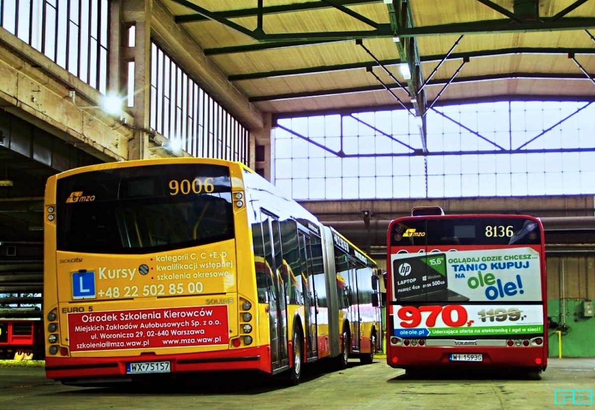 9006/806
Ośrodek Szkolenia Kierowców nie narzeka na ten autobus.
Słowa kluczowe: SM18 9006 806 L ZajezdniaWoronicza 2015