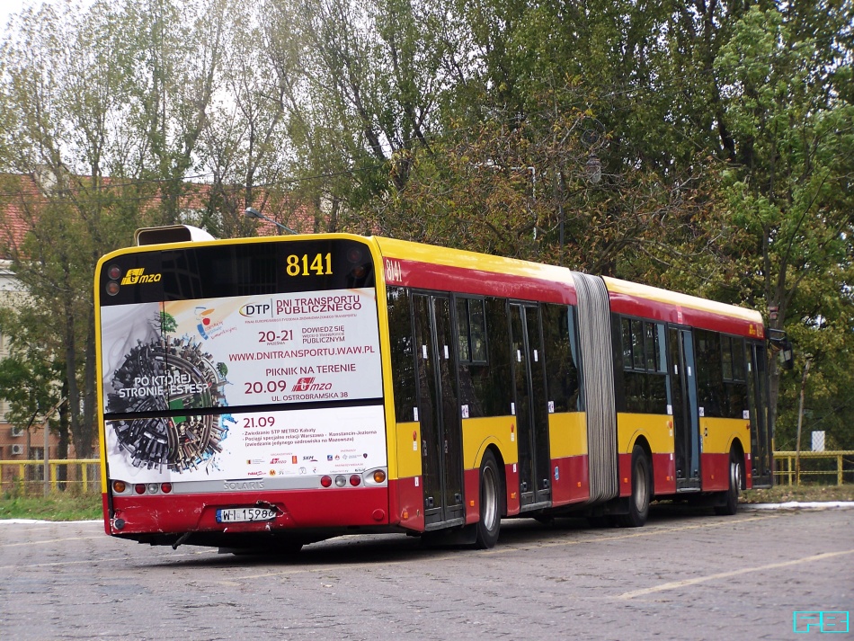 8141
Na nim zakończył życie opel.
Autobus czeka na oględziny.
Słowa kluczowe: SU18 8141 ZajezdniaWoronicza 2014