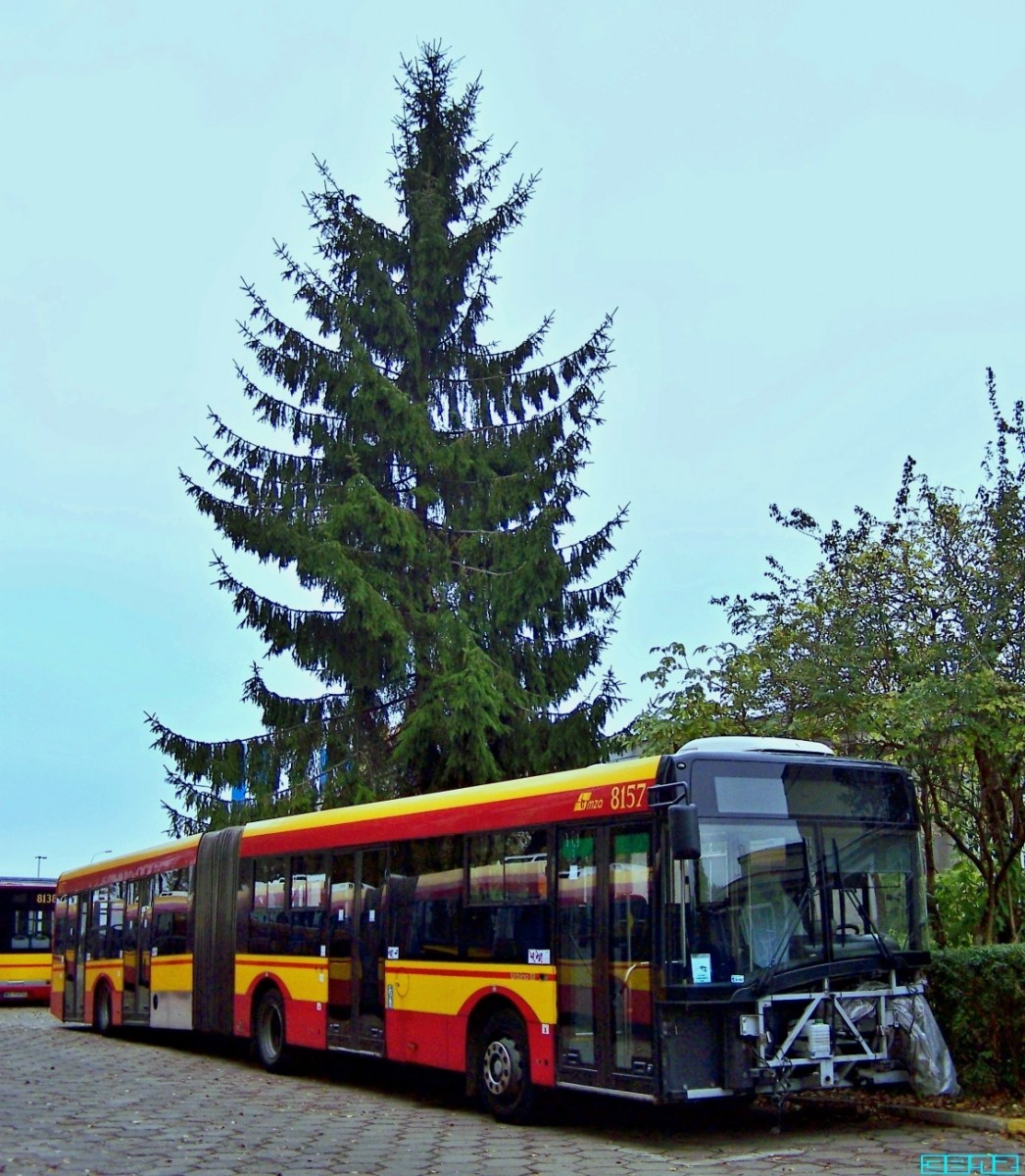 8157
Naprawa powypadkowa. 
A dzisiaj po urwaniu się kratownicy w sekcji B - kasacja.
Słowa kluczowe: SU18 8157 ORT 2009