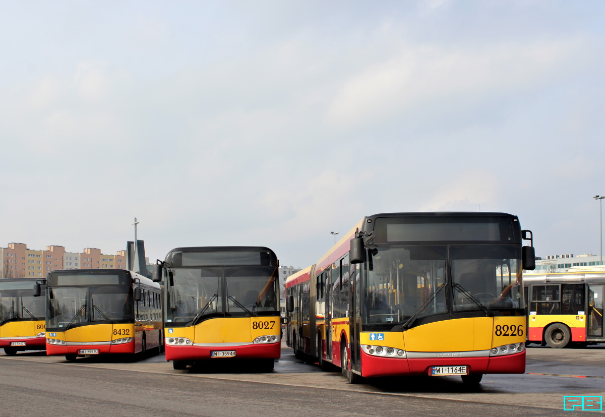 8226, 8027, 8432
Ostrobramską w 2019 roku czeka wymiana najstarszych przegubowców. Naprawdę będzie co kupować. I to nie na złom.
Słowa kluczowe: SU15 8027 SU18 8226 8432 ZajezdniaOstrobramska 2018