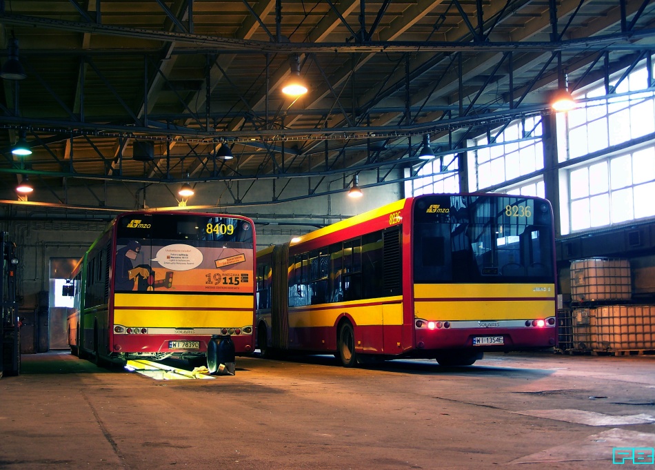 8409, 8236
Na obsłudze codziennej.
Słowa kluczowe: SU18 8408 8236 ZajezdniaOstrobramska 2014