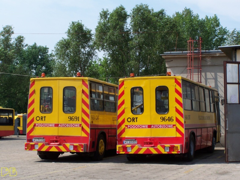 9646, 9691
Bracia już na służbie. Super, że zdjęli te paskudne niebieskie wyklejki szyb na zadzie 9646. Dziękujemy!
A samochody są bardzo pomysłowe i niezwykle użyteczne. Brawo szefostwo i inżynierowie CWSu!
Słowa kluczowe: Ik280/A 9646 9691 ORT