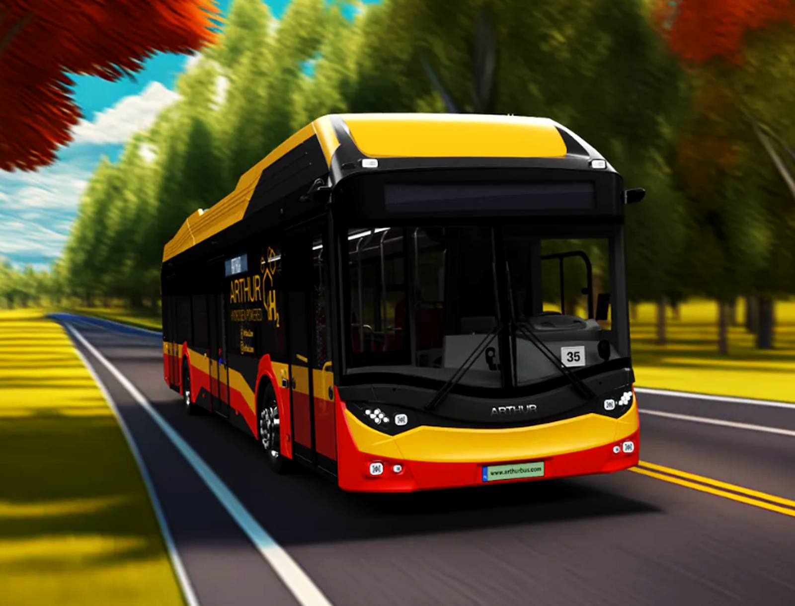 ArthurH2Autobus12
Pierwsze wizualizacje wodorowca w ramach partnerstwa HySPARK Hydrogen z Orlen i MZA.

Źródło: Arthurbus.
Słowa kluczowe: ArthurH2Autobus12 ArthurbusHySPARKHydrogen 2025