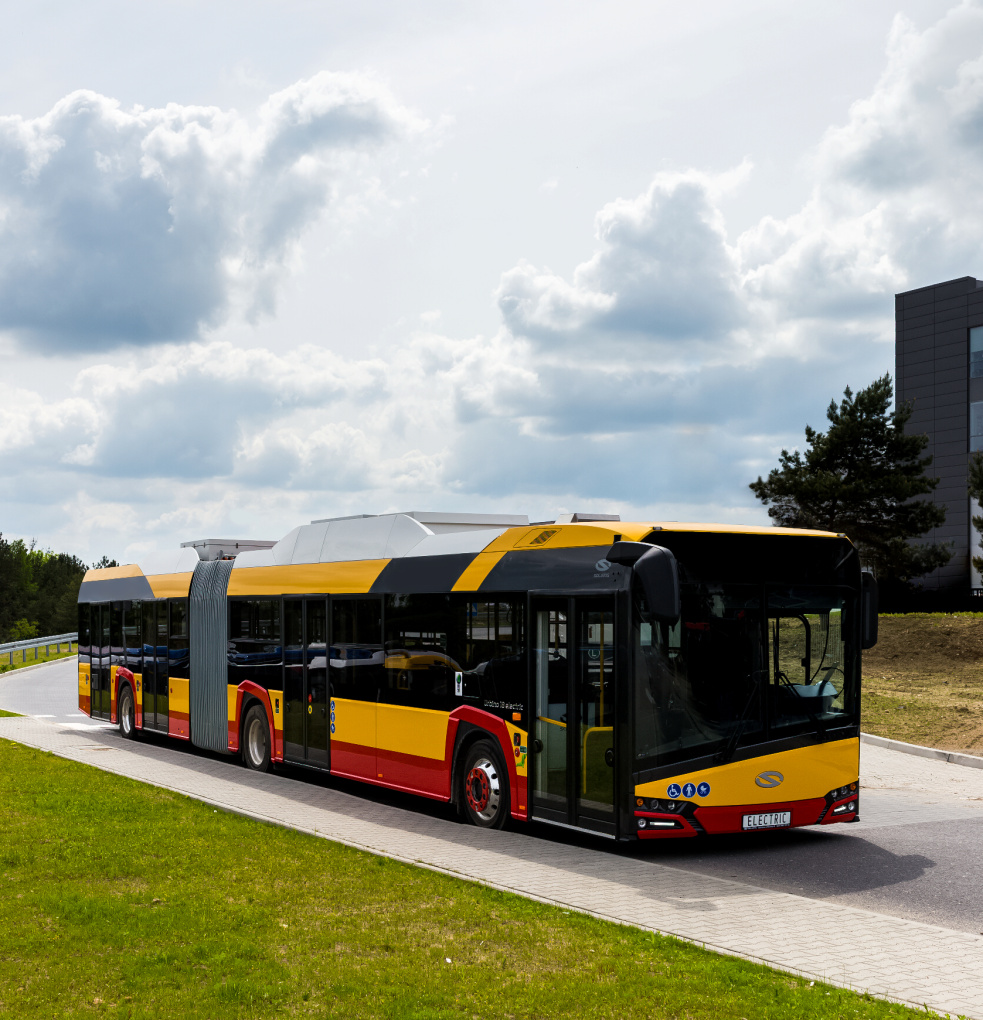 Solaris Urbino IV 18 Electric
Moim skromnym zdaniem ładny całkiem. 

Zdjęcia: Solaris/MZA.
Dziękujemy za udostepnienie nam fotografii nowego elektryka.
Słowa kluczowe: SU18IVEL FabrykaSolaris Bolechowo 2017 testEL22017